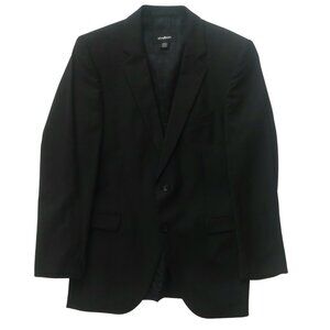 Strellson L-Rick-James Black 100% Virgin Wool Blazer Jacket Size EU 48 U…